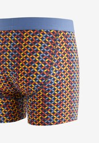 Next A FRONTS 10 PACK - Boxer alsónadrág - navy blue orange spot stripe
