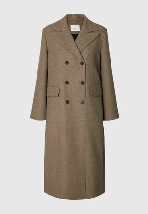 Selected, Manteau classique - chocolate chip