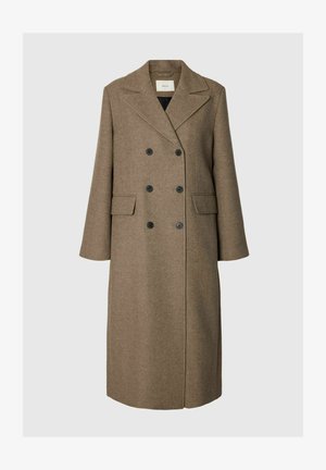 Selected, Manteau classique - chocolate chip