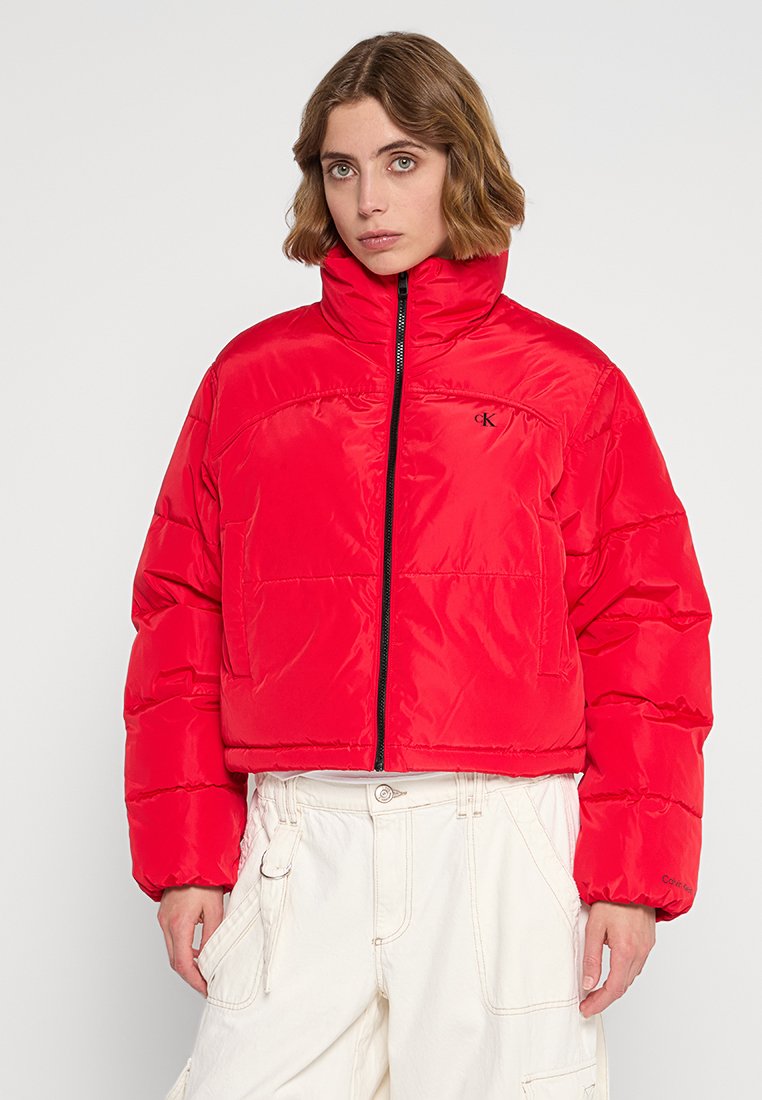 Calvin Klein Jeans Winterjas rood