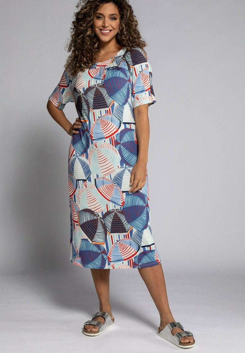 Ulla Popken Freizeitkleid marine/mehrfarbig Zalando.de