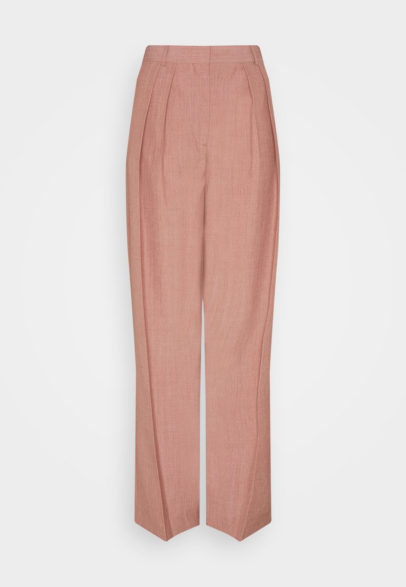 Damen Bekleidung | Victoria Beckham DOUBLE PLEAT SLOUCH TROUSER Stoffhose peach melange/pink - NK49715 Damen Bekleidung | Victoria Beckham DOUBLE PLEAT SLOUCH TROUSER Stoffhose peach melange/pink - NK49715