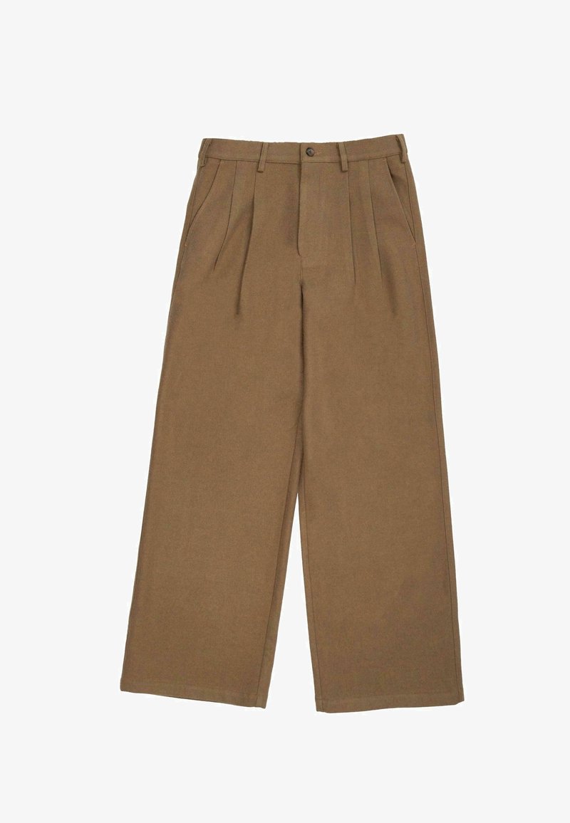 Language Prohibited PROHIBITED DOUBLE PLEATED CLUB - Broek - camel - Zalando.nl