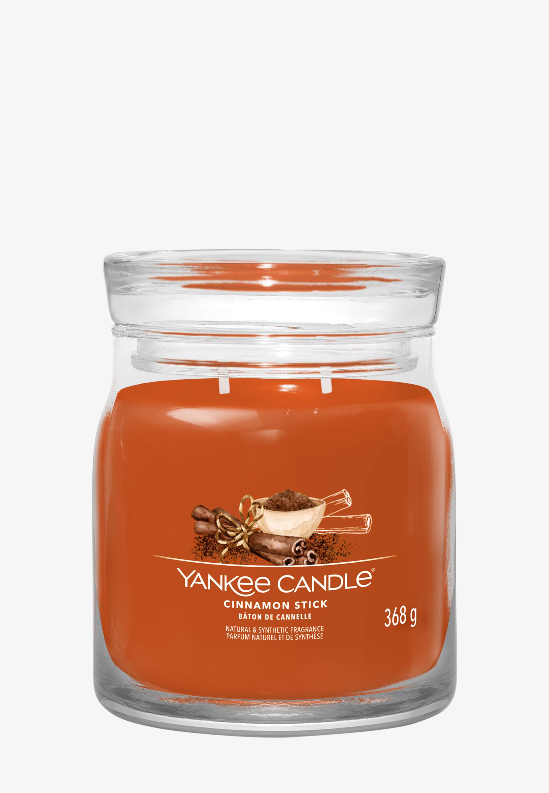 Yankee Candle SIGNATURE MEDIUM JAR CINNAMON STICK - Duftkerze