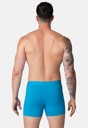 7-PACK SOLID - Boxers - black blue green