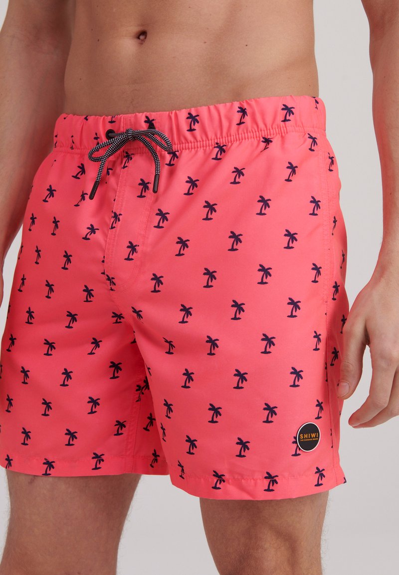 Herren Badehosen | Shiwi SHIWI PALMTREE MICRO PEACH Badeshorts fluo red/rot - XJ66896 Herren Badehosen | Shiwi SHIWI PALMTREE MICRO PEACH Badeshorts fluo red/rot - XJ66896