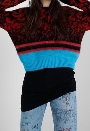 Strickpullover - multi-coloured