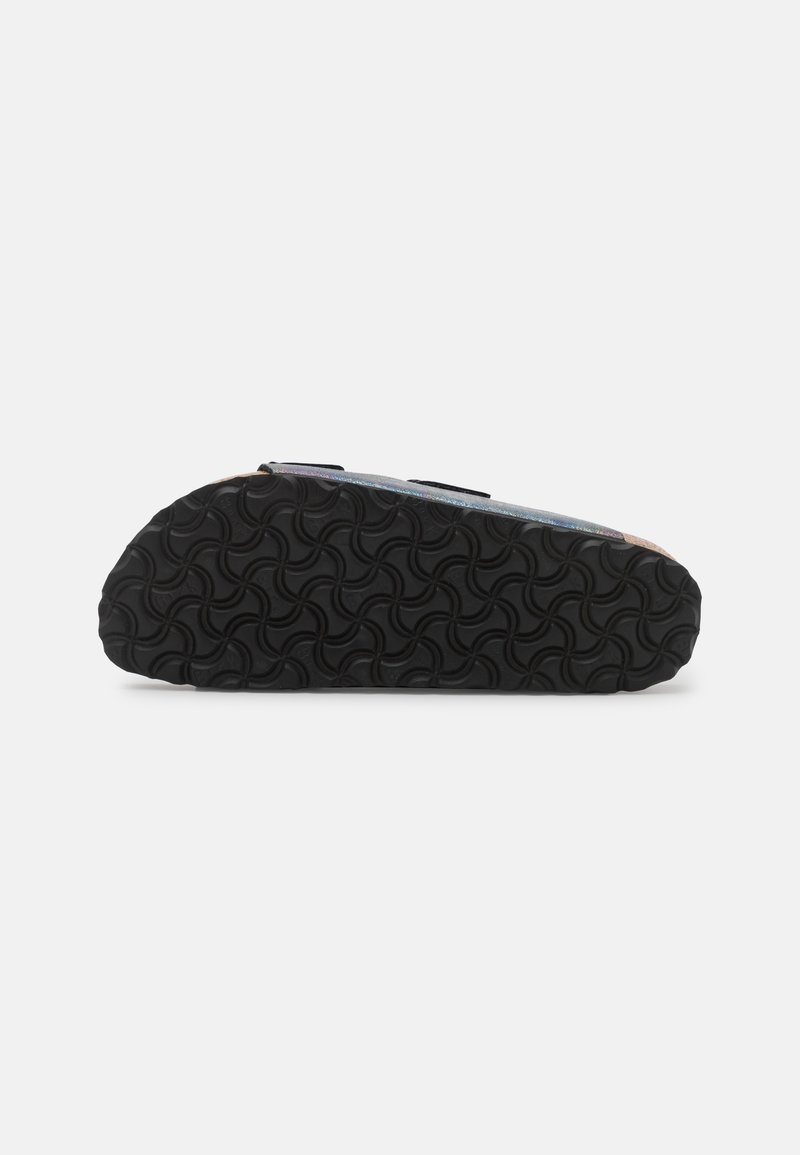 Damen Sneaker | Birkenstock ARIZONA MF VEGAN NARROW Hausschuh iridescent black/schwarz - AL20973 Damen Sneaker | Birkenstock ARIZONA MF VEGAN NARROW Hausschuh iridescent black/schwarz - AL20973
