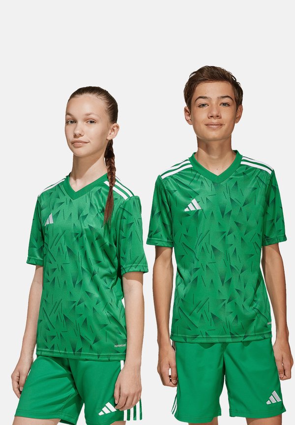 FUSSBALL - ICON - Sport T-Shirt - gruenweiss