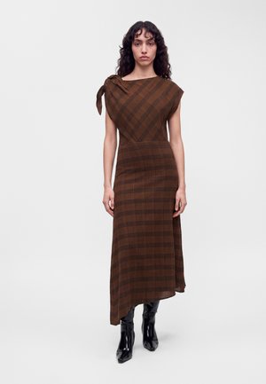 Vanessa Bruno, HANELIA - Robe de jour - fauve/noir