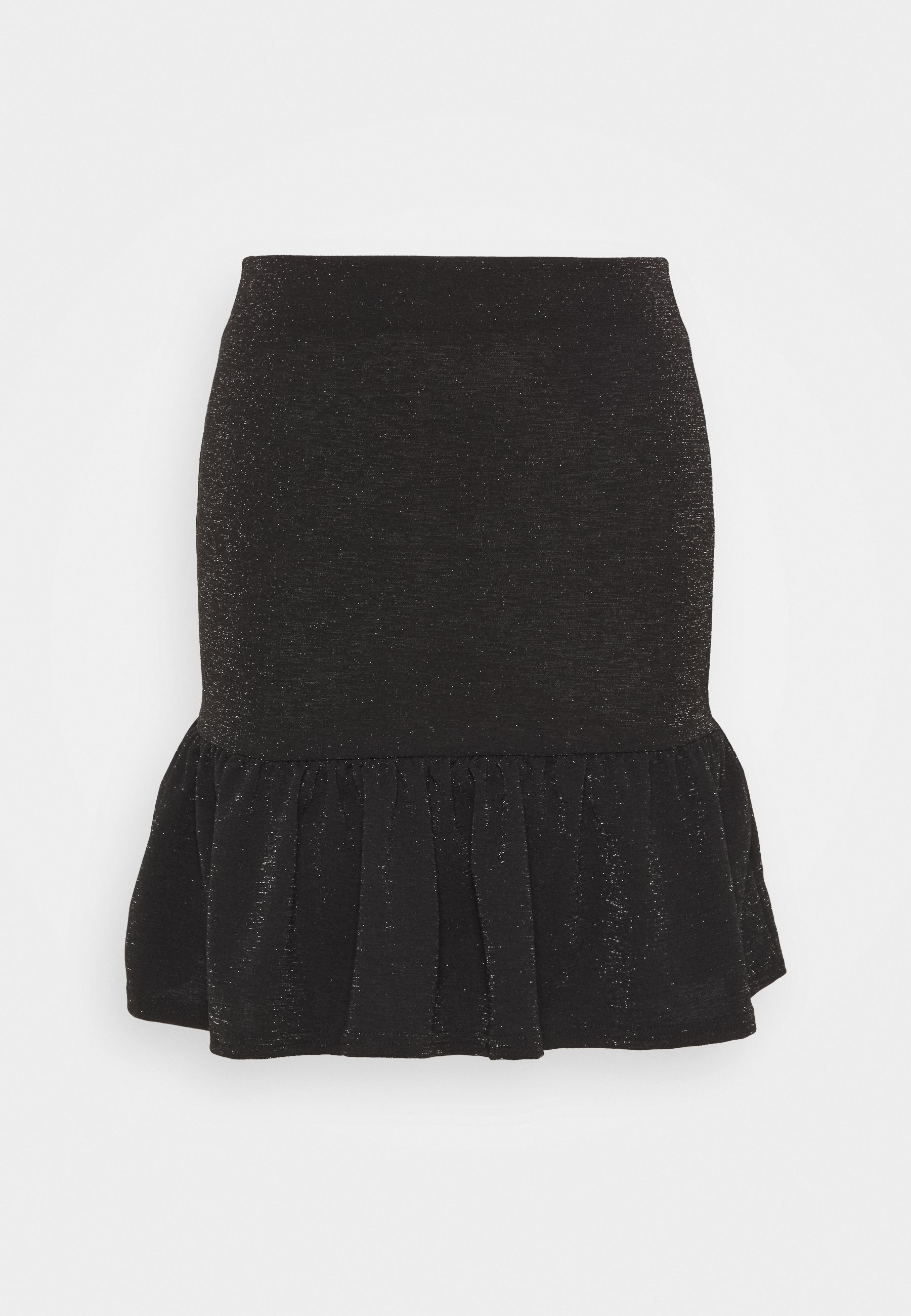 how to style pink denim skirt