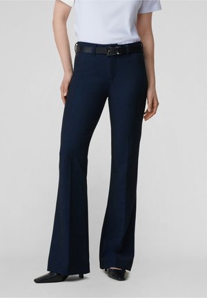 SILVIA SUPLE - Broek - dark blue