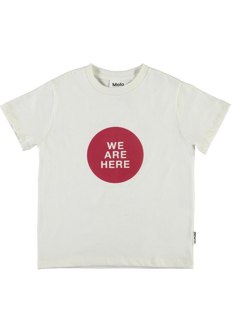 Molo T-shirt print wit Molo T-shirt print wit