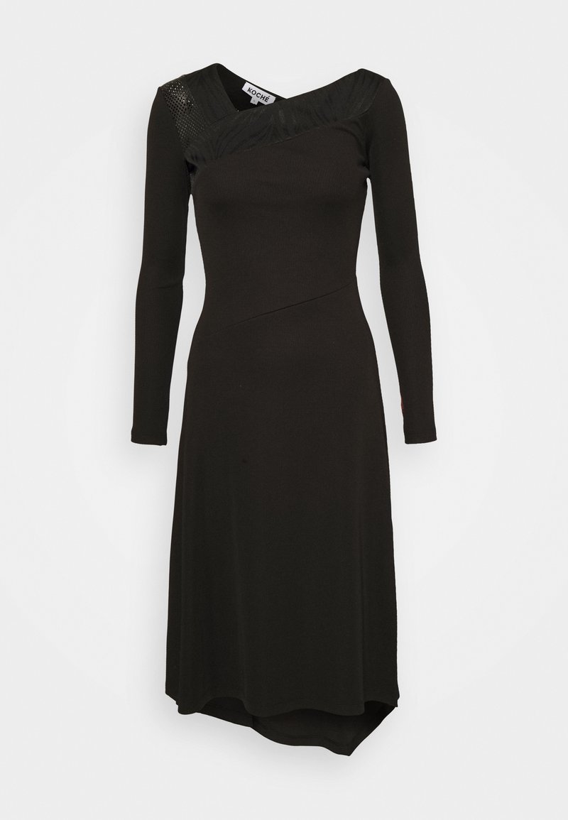 KOCHÉ Jerseyjurk zwart KOCHÉ Jerseyjurk zwart