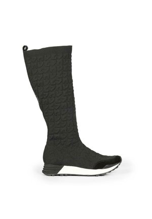 BOTAS ALTAS TIPO  - Chanclas de dedo - Black