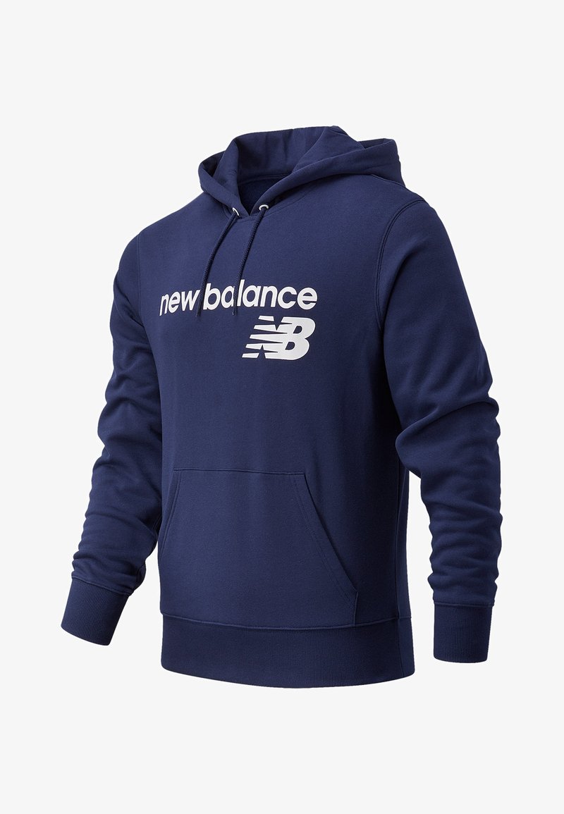 New Balance Mikina s kapucí - blau