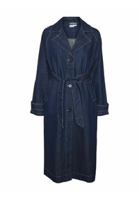 VMADISON LONG - Gabardina - dark blue denim