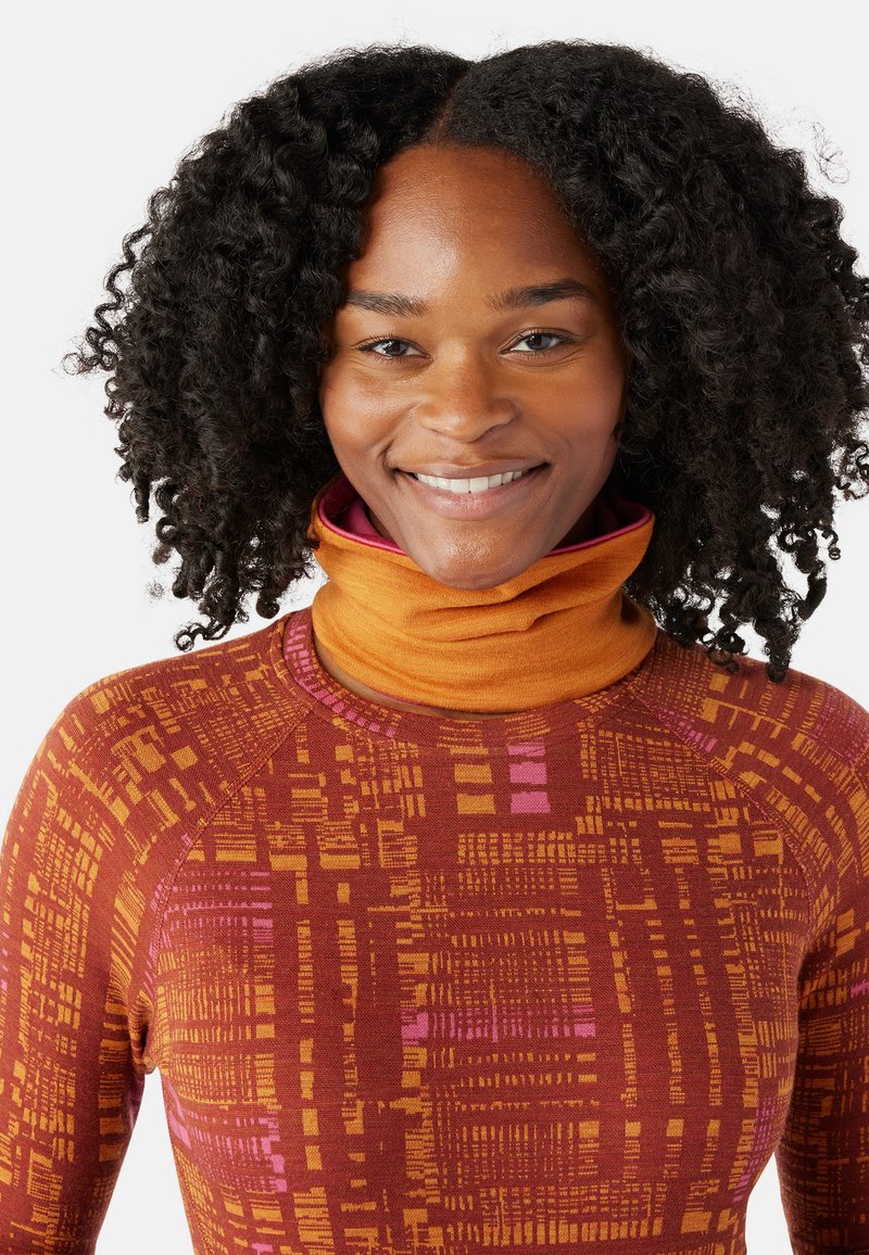 Smartwool THERMAL MERINO REVERSIBLE Écharpe tube power pink/gris