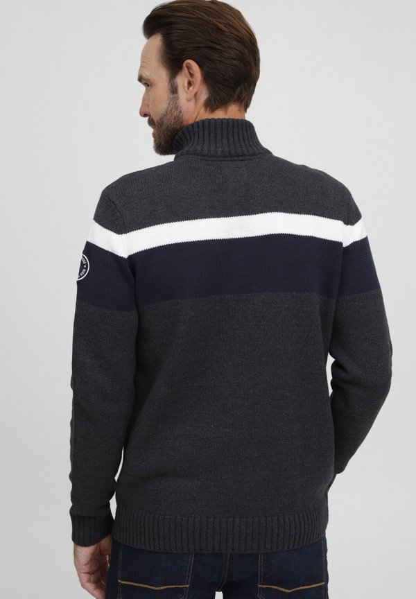 EDVIN - Jumper - charcoal mix4