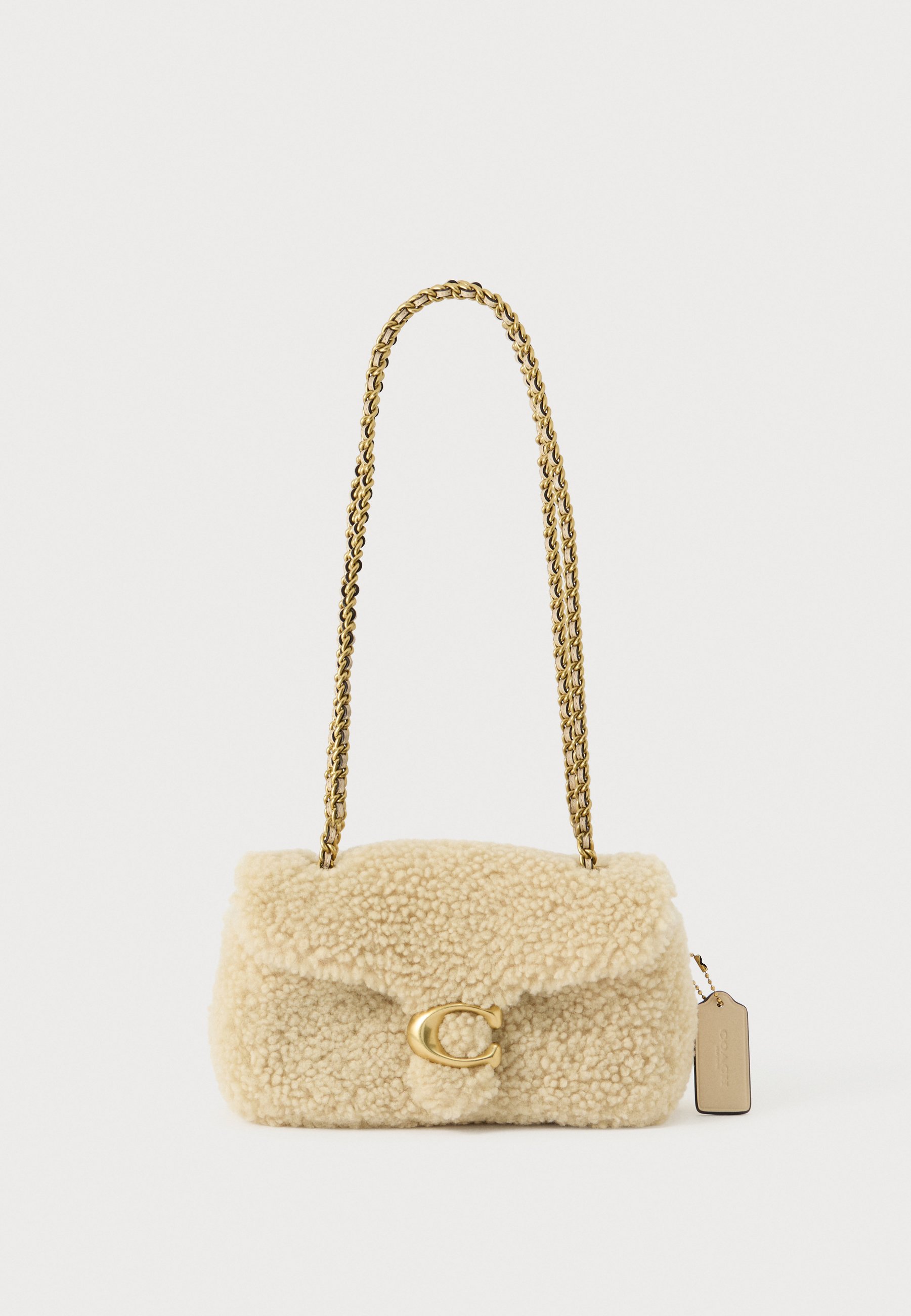 Petit Sac Diesel Cuir Et Coton Moutarde - Porté épaule Ou Main, Occasion