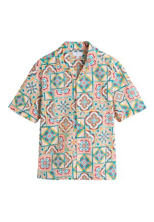 Next, REGULAR FIT - PRINT SHORT SLEEVE SHIRT . - Camisa - red tile