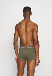 Calvin Klein Underwear LOW RISE TRUNK STRETCH 3 PACK - Cuecas boxer - blue