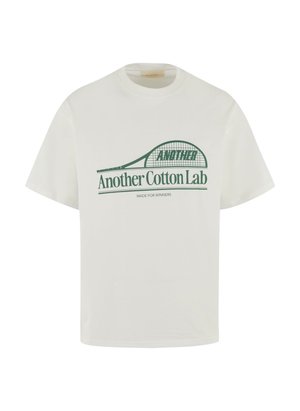 Another Cotton Lab ANOTHER RACKET - Print T-shirt - white