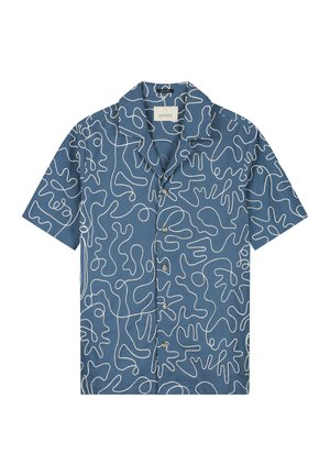 Dstrezzed, LEO RESORT SHIRT - Overhemd - blue fusion
