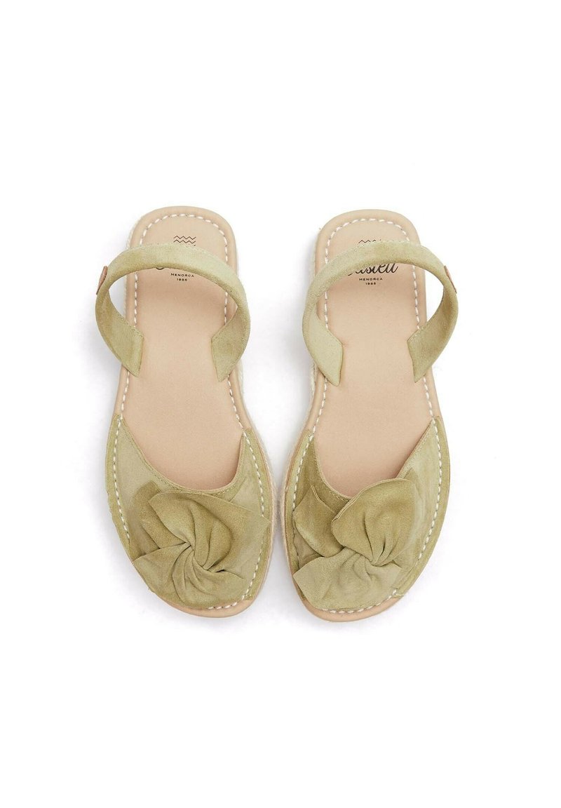 Castell Alpargatas - verde claro/verde - Zalando.es