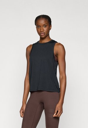 RELAXED TANK - Viršus - black