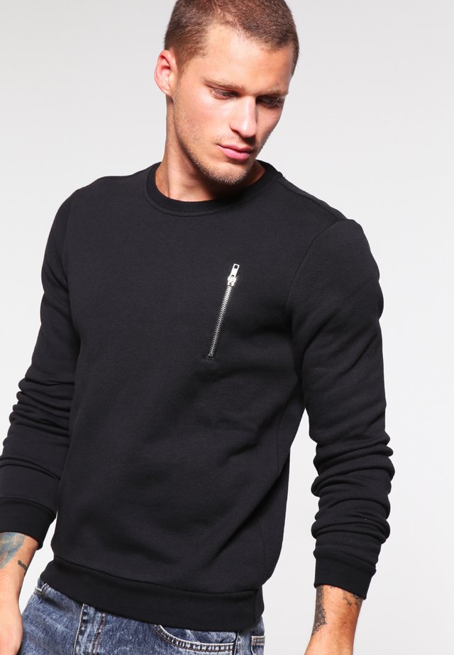 Sweatshirt - black