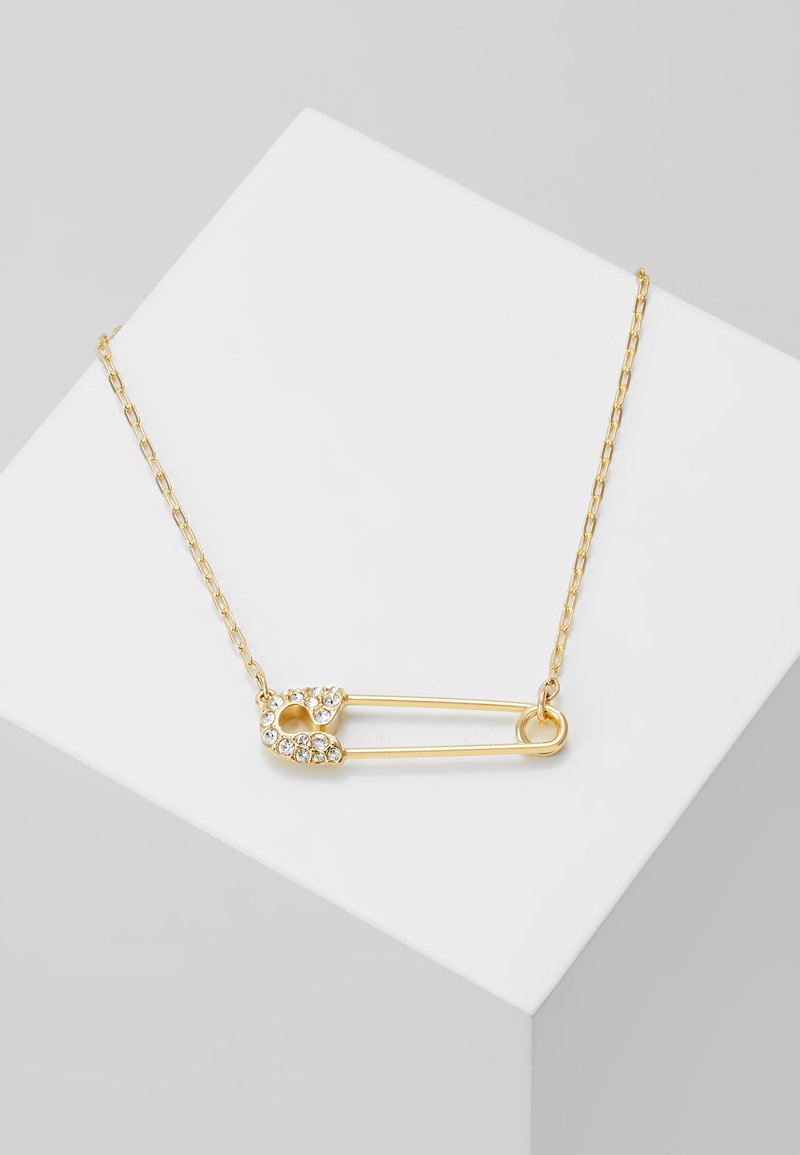 Swarovski SO COOL PENDANT SAFETYPIN Necklace Gold coloured Zalando ie