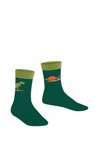 FALKE DINOSAURS - Socken - emerald