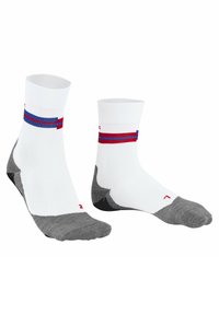FALKE RU5 RUNNING LIGHT CUSHIONING - Sportsocken - white lightning