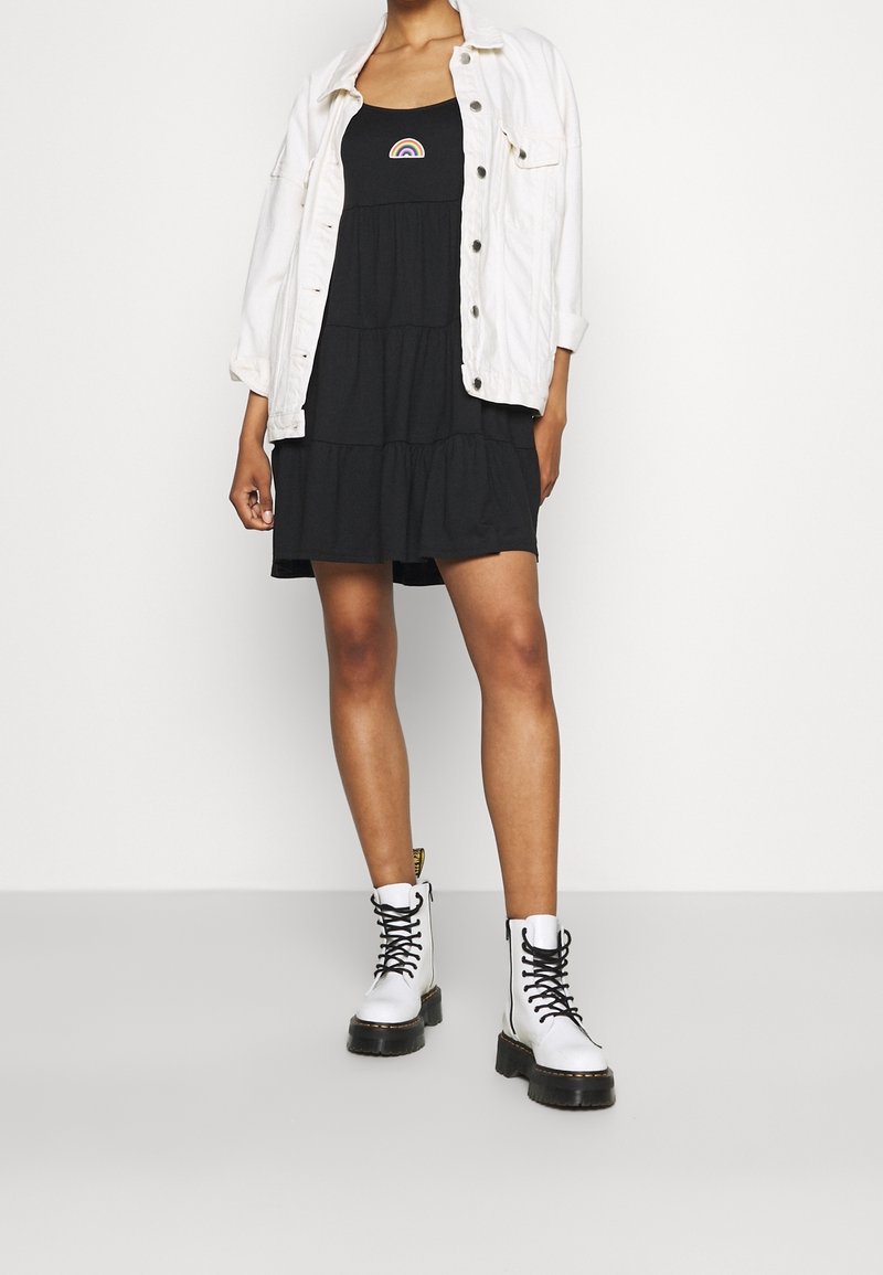 Hollister Co. Jersey dress - black