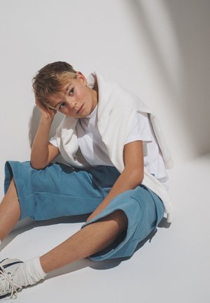 THE SET, Shorts - blue green