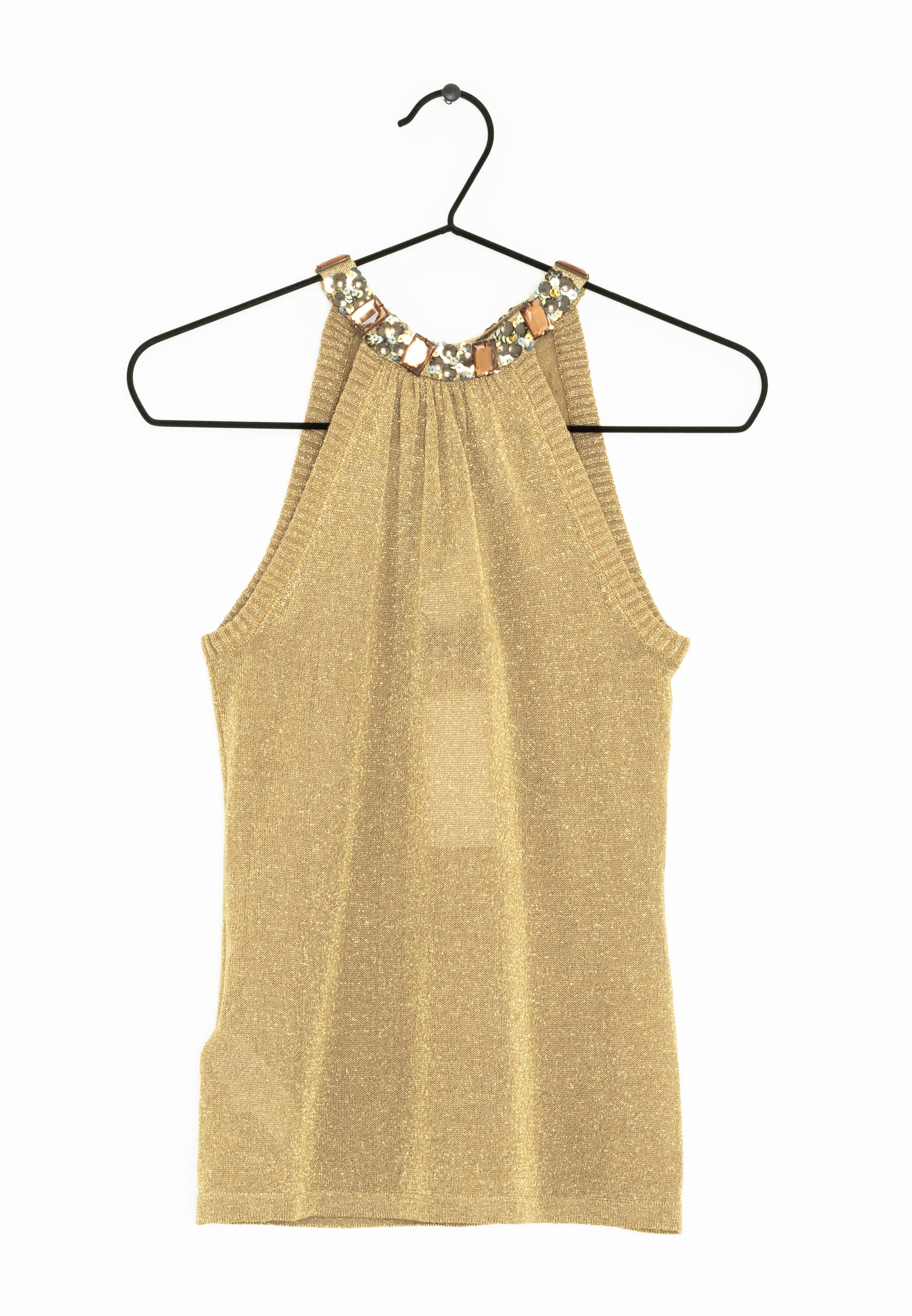 Mango Débardeur gold/doré (Seconde main) - Main Image