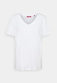 s.Oliver KURZARM - T-shirt basic - white