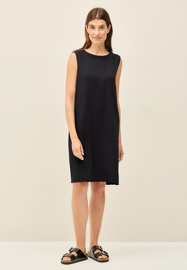 ÄRMELLOSES - Freizeitkleid - schwarz