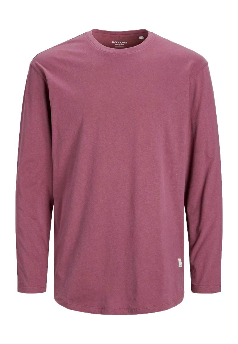 Jack & Jones JJENOA TEE O NECK - Ilgarankovis viršutinės dalies drabužis - hawthorn rose