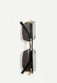 Bershka RECTANGULAR - Sonnenbrille - black
