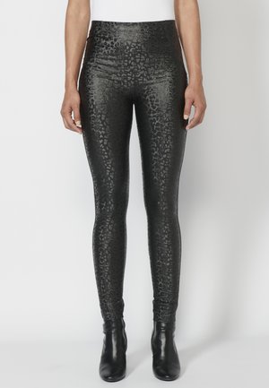 Leggings - Hosen - BLACK