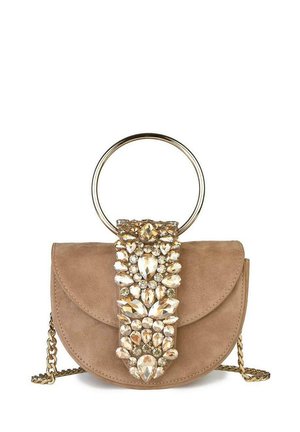 Handbag - marrón claro jaspeado