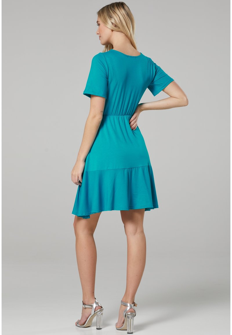 Damen Freizeitkleider | Chelsea Clark MATERNITY Jerseykleid morski/hellblau - NM82272 Damen Freizeitkleider | Chelsea Clark MATERNITY Jerseykleid morski/hellblau - NM82272