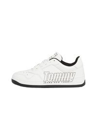 Tommy Jeans BASKET LOGO - Trainers - ecru
