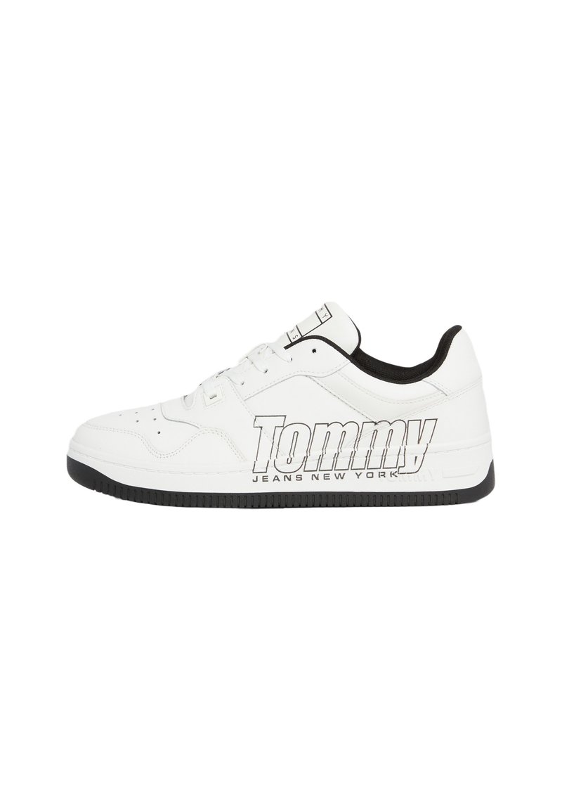 Tommy Jeans BASKET LOGO - Trainers - ecru