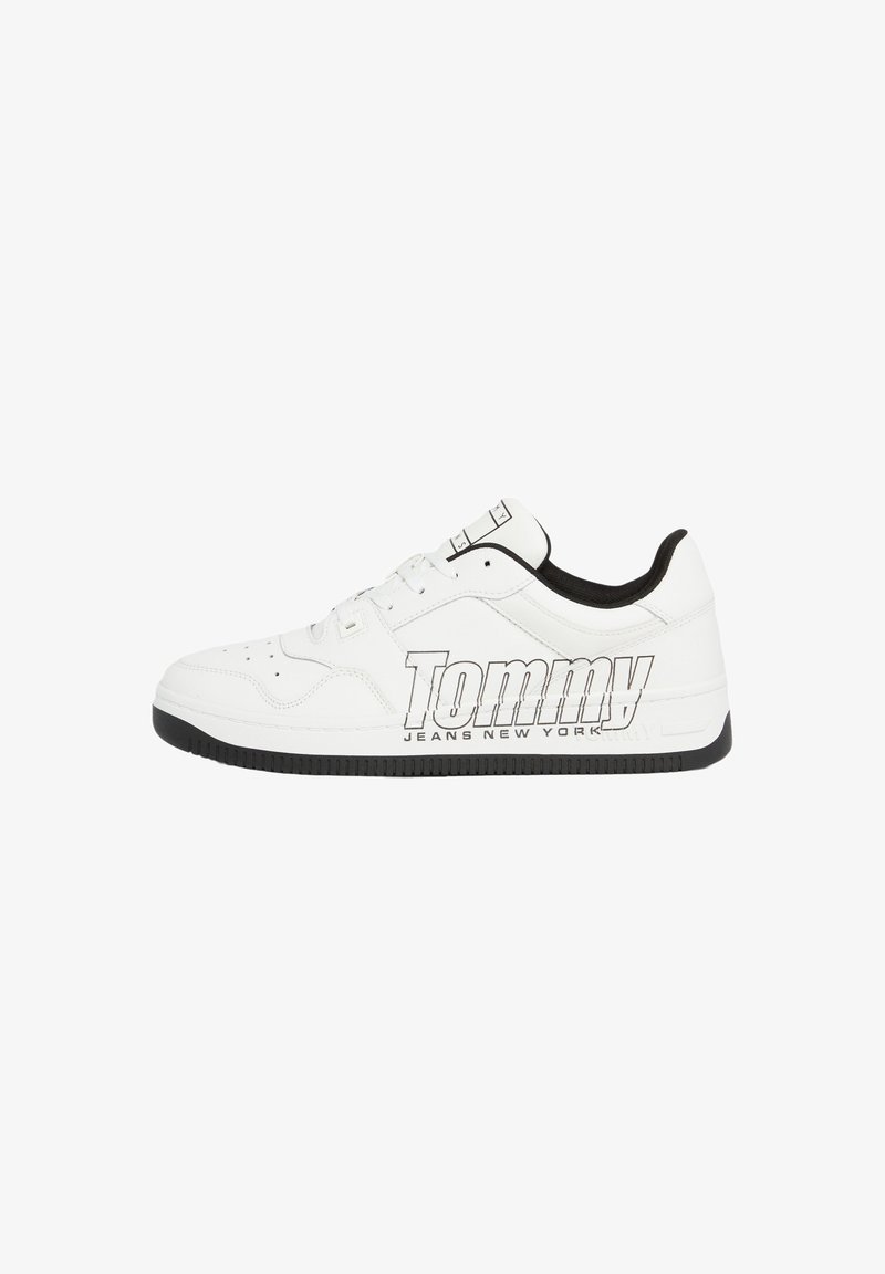 Tommy Jeans BASKET LOGO - Trainers - ecru