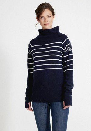 MARTINA  - Pullover - navy off white