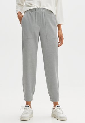 OPUS MYHA - Trousers - hazy fog melange