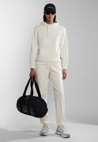 Napapijri B-IAATO H W S - Felpa con cappuccio - white whisper